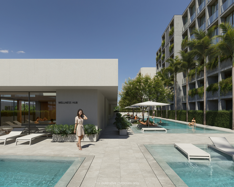 Apartament 2 camere lux ansamblu imobiliar apropiere plaja Thailanda Phuket